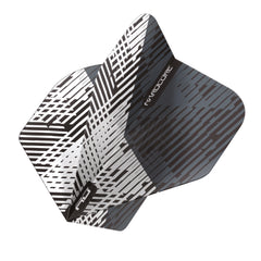 RED DRAGON - Hardcore Radical Fleck Flights - Black and White