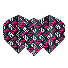 RED DRAGON - Hardcore XT RD Logo Flights - Pink