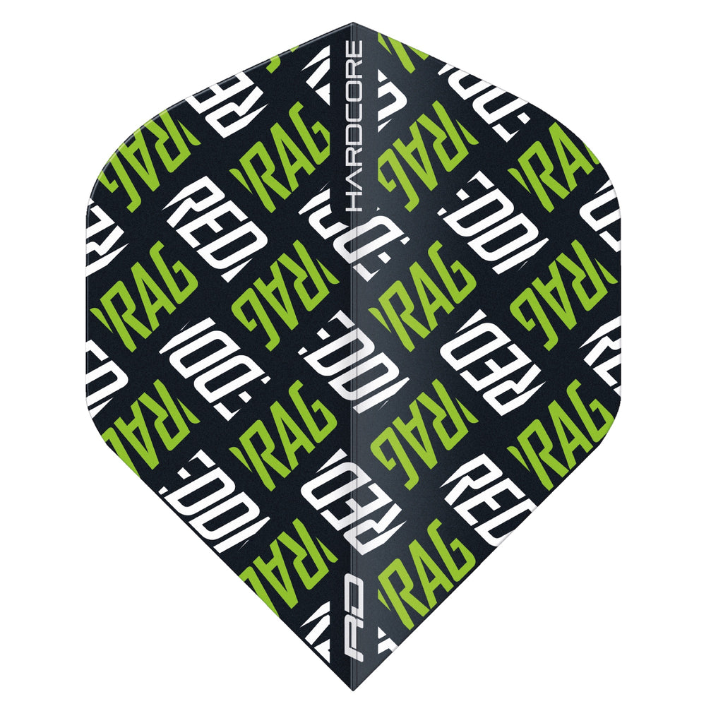 RED DRAGON - Hardcore XT RD Logo Flights - Green
