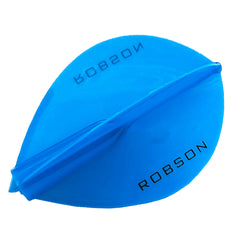 ROBSON - Plus Dart Flights - Universal Fit - PEAR SHAPE