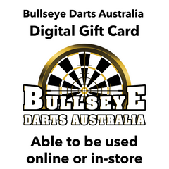 Bullseye Darts Australia Gift Card $25 - $500