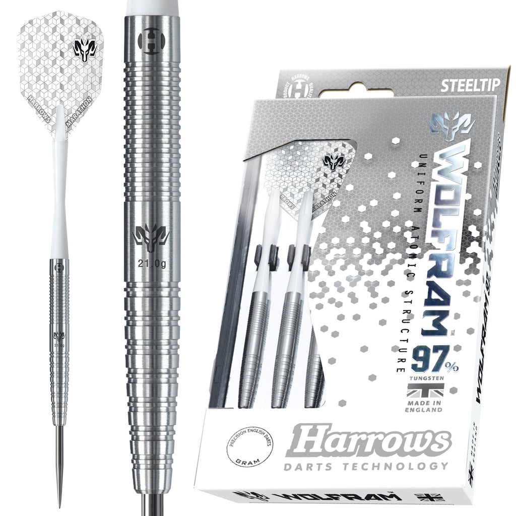 HARROWS Wolfram Darts - 97% Tungsten - 24g