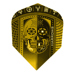 Harrows Prime Golden Skull Flights - 100 Micron
