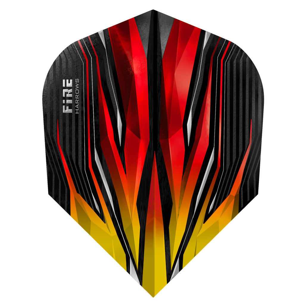 Harrows Fire Flights Orange - 100 Micron