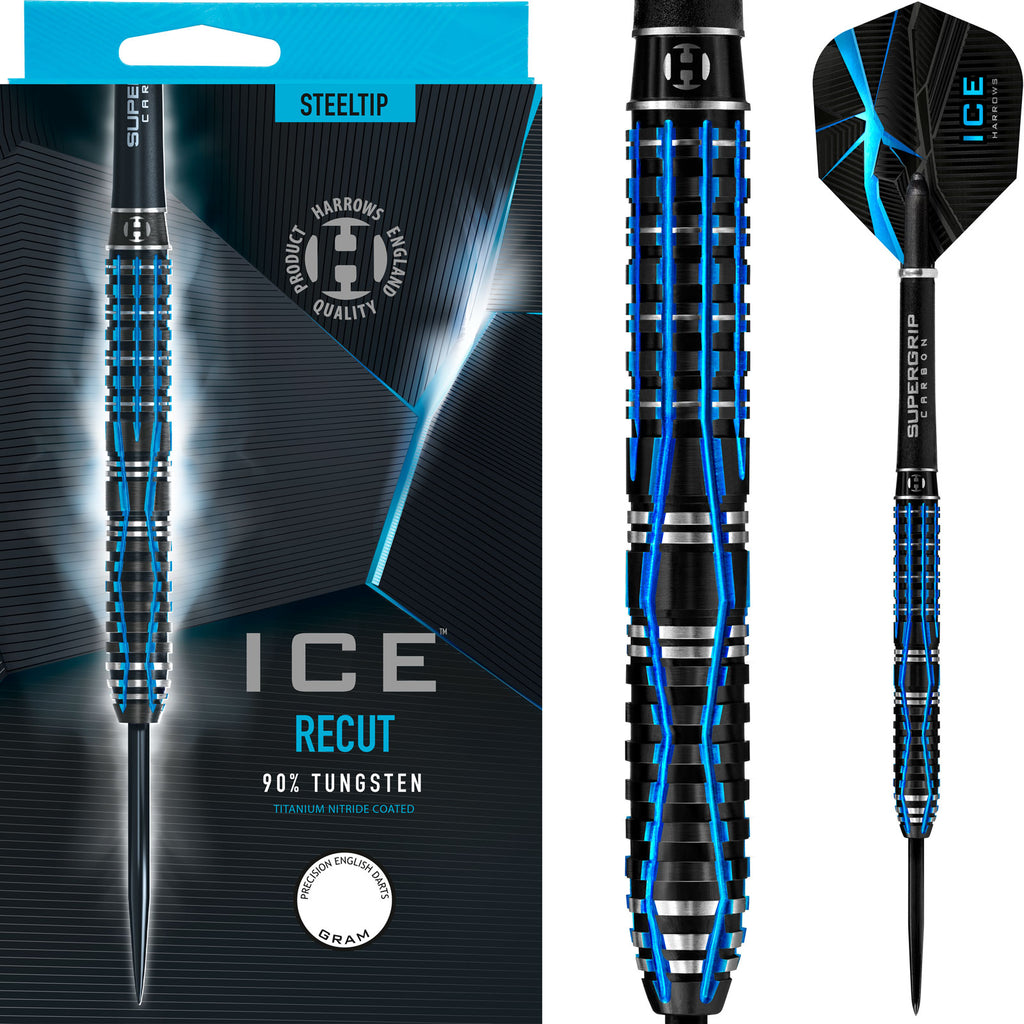 HARROWS - ICE Darts - Recut - 90% Tungsten - 23g