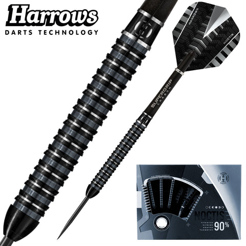 Harrows Noctis Parallel 90% Tungsten Darts 22g