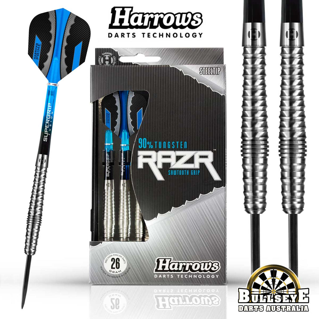 Harrows Darts | Razr Bulbous 90% Tungsten Steeltip 24g