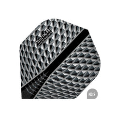 HARROWS - Silika Dart Flights - Smokey - Standard NO2 Shape