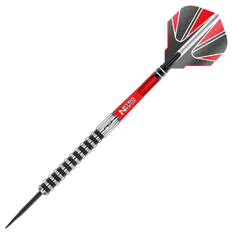RED DRAGON - Javelin Black Darts - 85% Tungsten - 24g