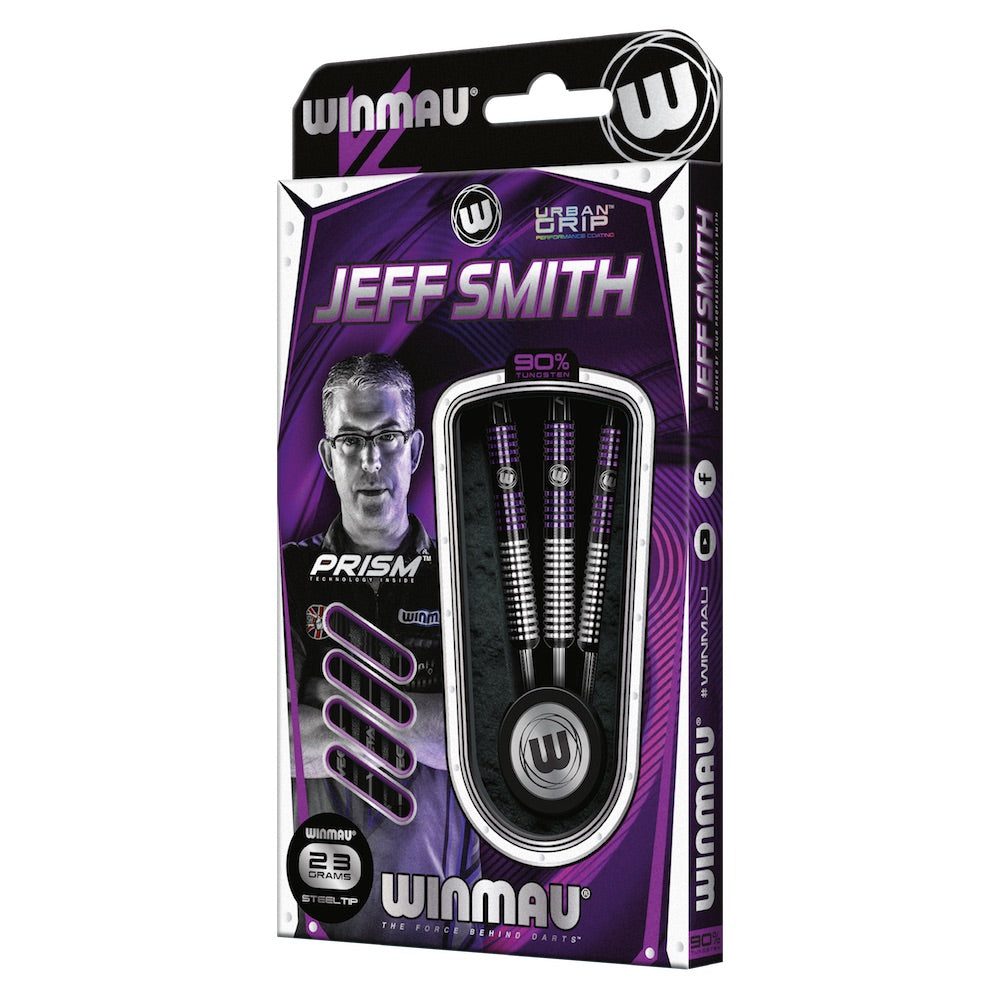 WINMAU - Jeff Smith Darts - 90% Tungsten - 23g