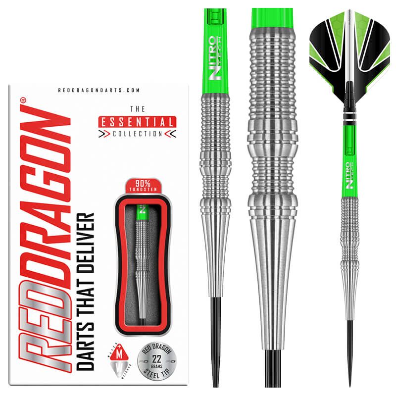 RED DRAGON - Koncept Pro Darts - 90% Tungsten - 22g