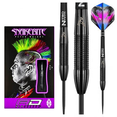 Red Dragon Peter Wright Snakebite GEN3 Black Darts 26g