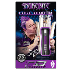 RED DRAGON - Peter Wright Snakebite PL15 Medusa Darts - 90% Tungsten - 22g