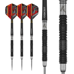 RED DRAGON - Peter Wright Double WC SE Black Darts - 20g