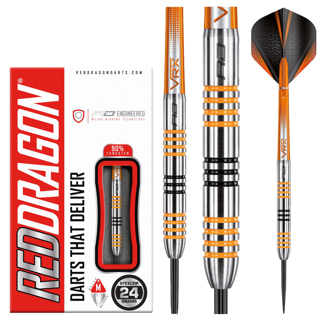 RED DRAGON - Amberjack 3 Darts - 90% Tungsten - 24g