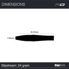 RED DRAGON - Slipstream Darts - 90% Tungsten - 24g