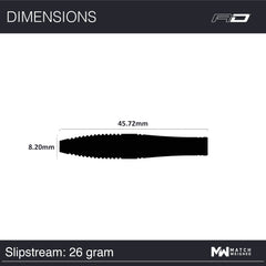 RED DRAGON - Slipstream Darts - 90% Tungsten - 26g
