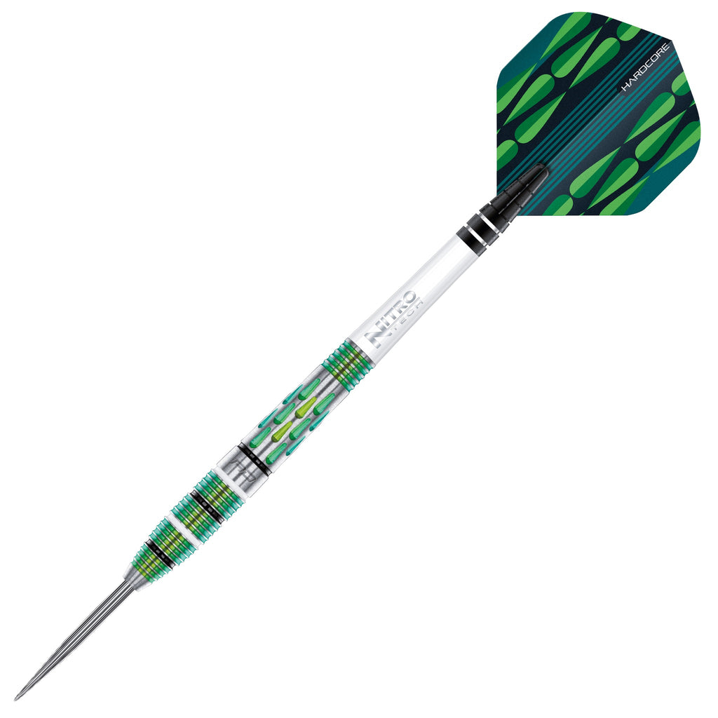 RED DRAGON - Artura Screamin' Green Darts - 90% Tungsten - 26g