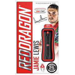 RED DRAGON - Jamie Lewis Special Edition Darts - 90% Tungsten - 25g