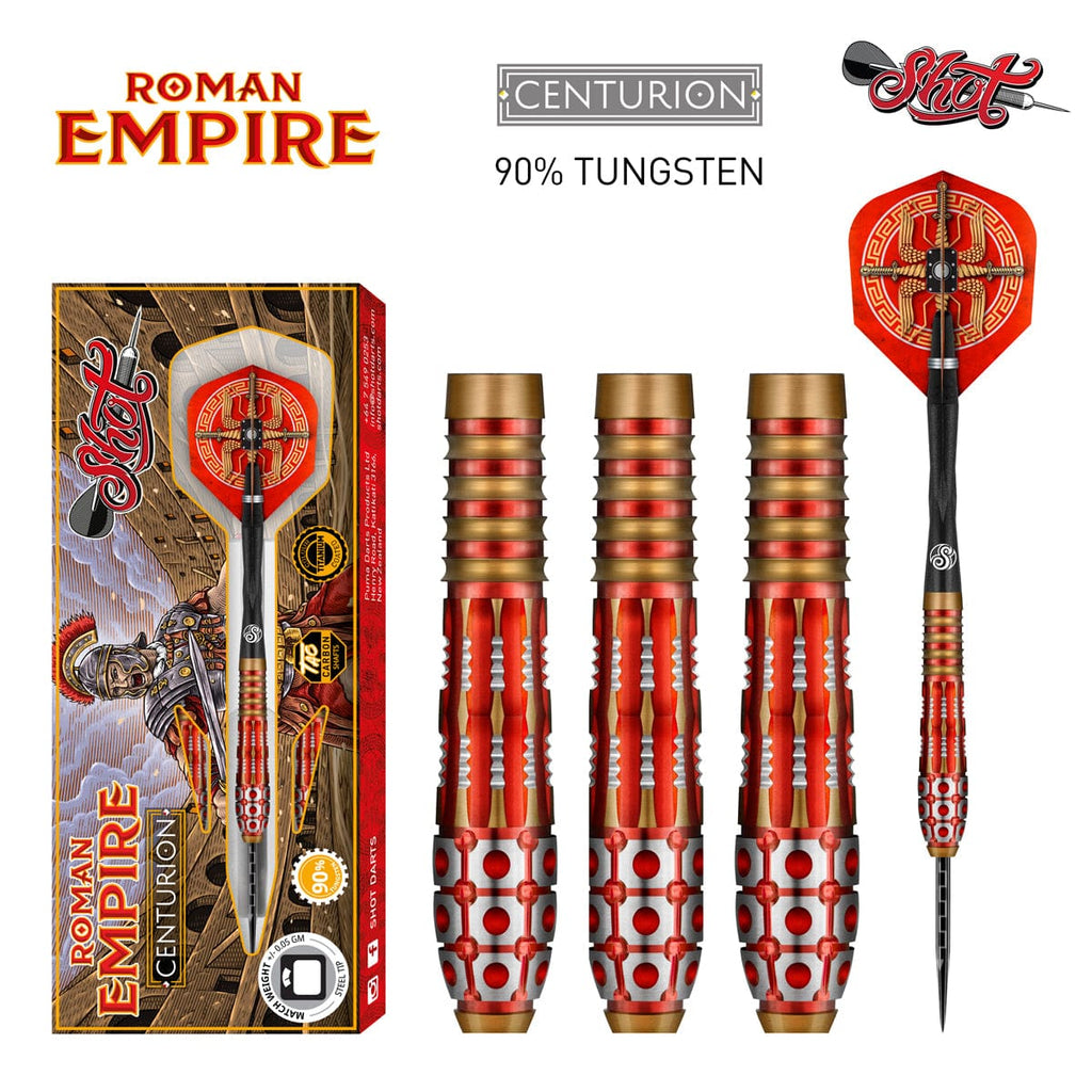 SHOT - Roman Empire Centurion - 90% Tungsten Darts - 24g