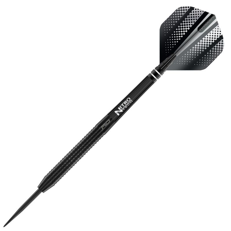 RED DRAGON - Razor Edge Black Darts - 85% Tungsten - 24g