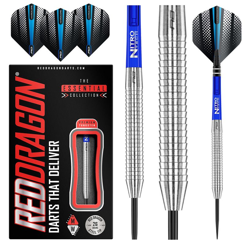 RED DRAGON Razor Edge ZX-1 Tungsten Darts - 22g Professional Set