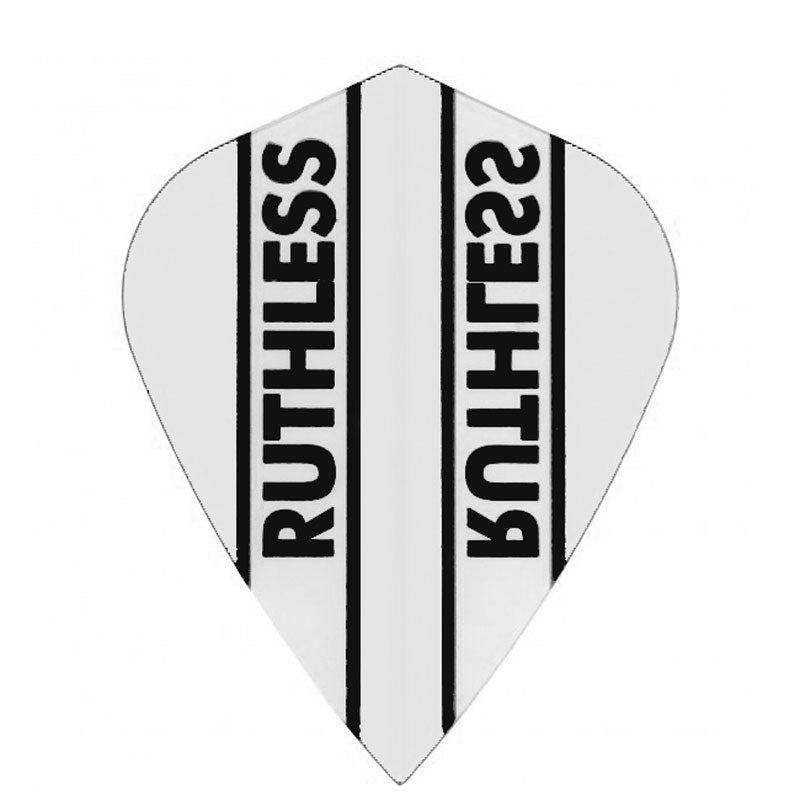 Ruthless Kite Clear Panel Extra Tough Flights - Clear