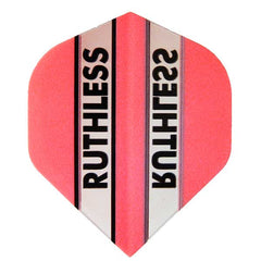 RUTHLESS - Clear Panel Extra Tough Flights - Pink