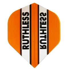 RUTHLESS - Clear Panel Extra Tough Flights - Orange