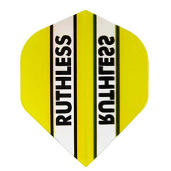 RUTHLESS - Clear Panel Extra Tough Flights - Yellow