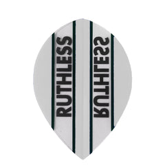 Ruthless Pear Clear Panel Extra Tough Flights - Clear
