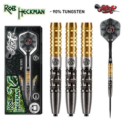 SHOT Rob Heckman Pro Series Darts - 90% Tungsten - 22g