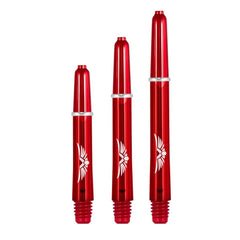 SHOT - Eagle Claw Dart Shafts - CLEAR RED