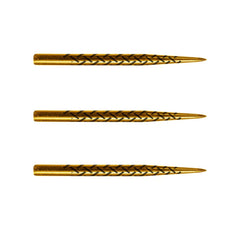 SHOT Kapene Gold Titanium Steel Tip Points-35mm