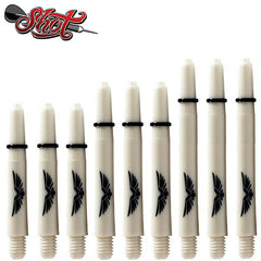 SHOT - Eagle Claw Dart Shafts - BONE WHITE