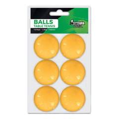FORMULA SPORTS - Table Tennis Balls - 6pk