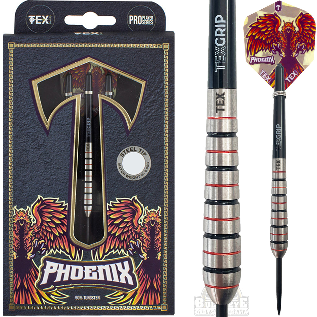 TEX - Phoenix Darts - 90% Tungsten - 23g