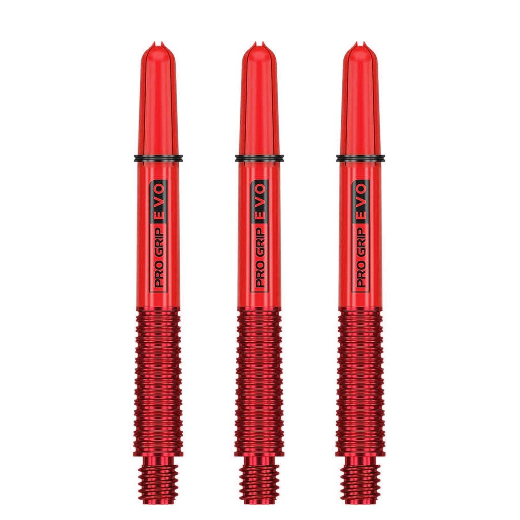 TARGET - EVO Composite Hybrid Shafts - Replaceable Tops - RED