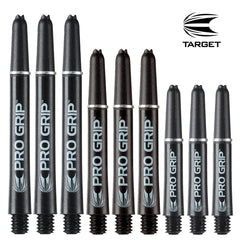 Target Pro Grip Ring Lock Shafts - Black