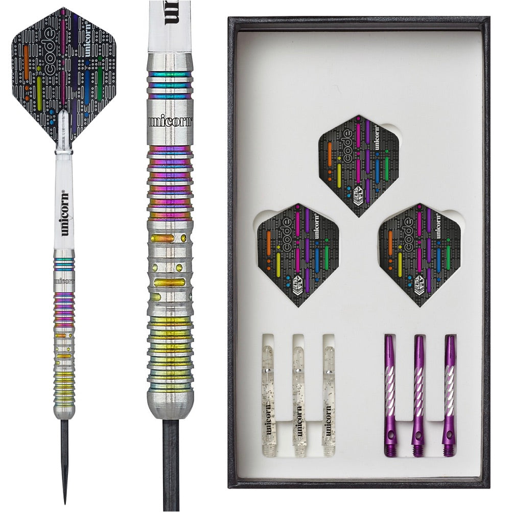 UNICORN - Chris Dobey Code DNA Darts - 90% Tungsten - 21g