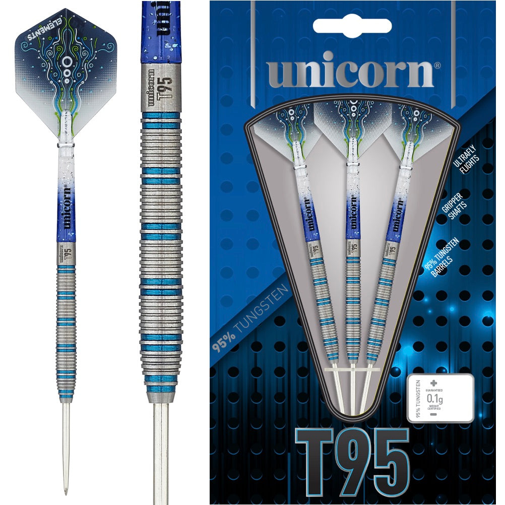 UNICORN - T95 Core XL Style 1 Darts - 95% Tungsten - 22g