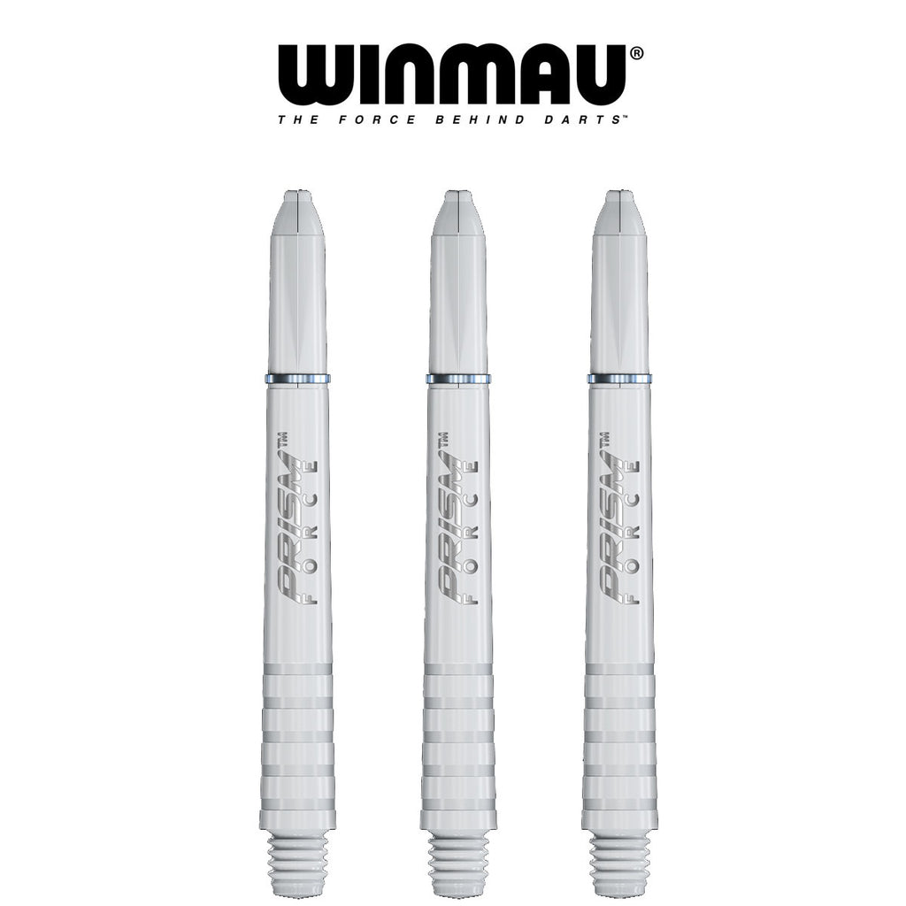 WINMAU Prism Force - Ring Lock Dart Shafts - MEDIUM WHITE