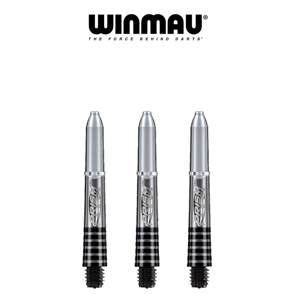 WINMAU Prism Force - Ring Lock Dart Shafts - SHORT CLEAR