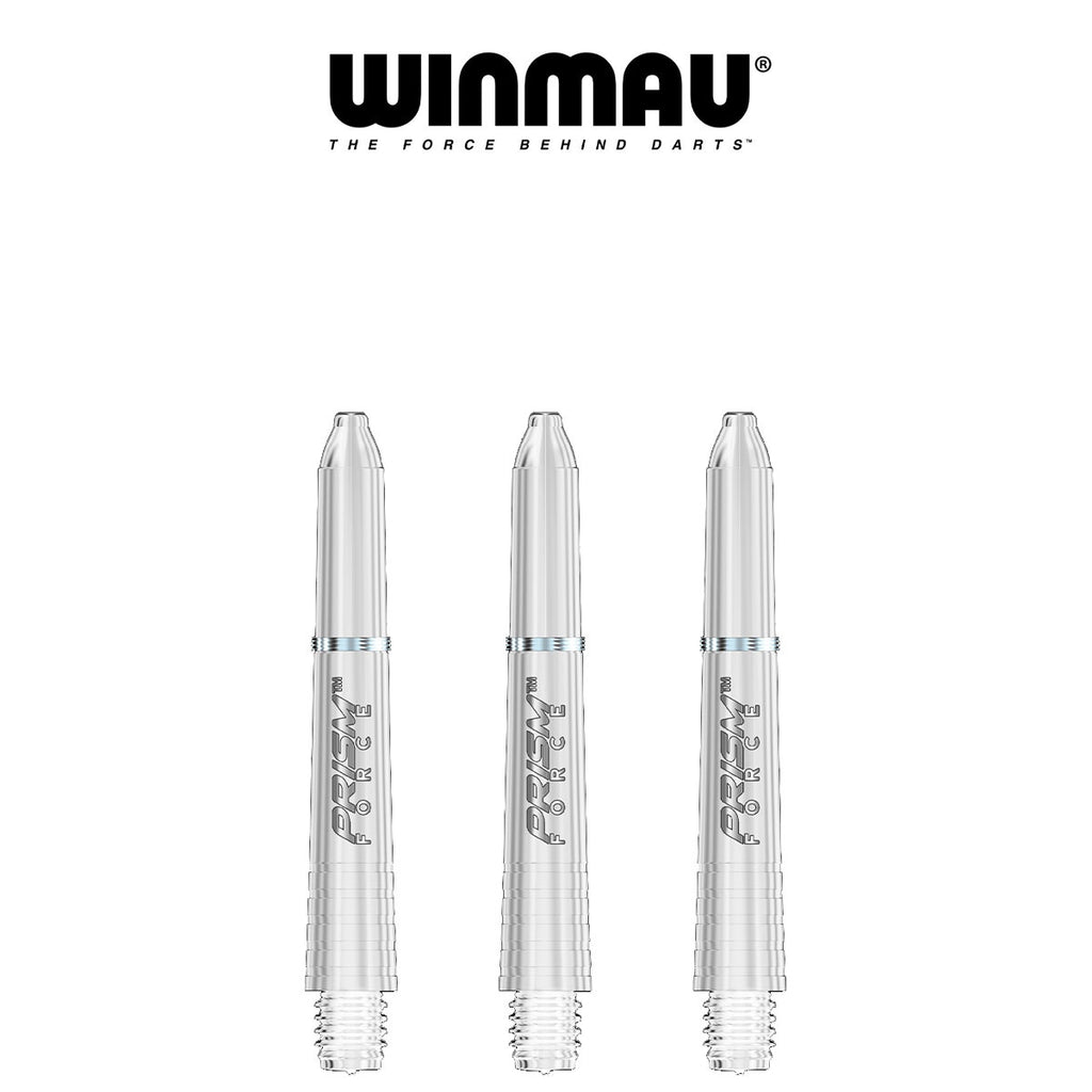WINMAU Prism Force - Ring Lock Dart Shafts - SHORT WHITE