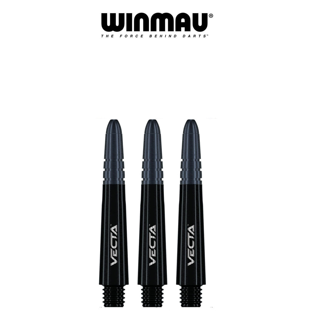 WINMAU - Vecta Composite Dart Shafts - Short Black