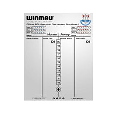Winmau Whiteboard/Blackboard Dry Wipe Scoreboard