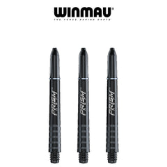 WINMAU Prism Force - Ring Lock Dart Shafts - INT BLACK