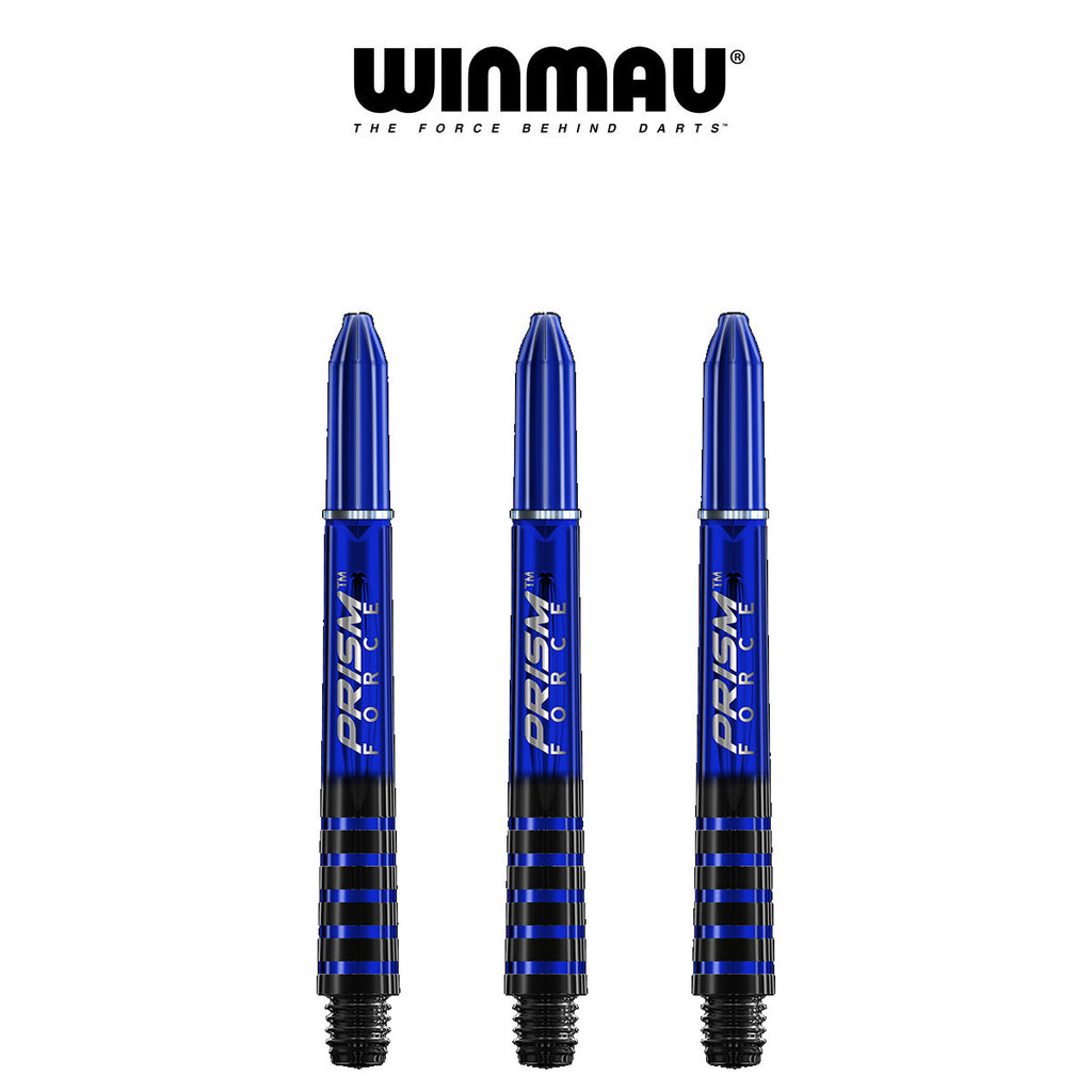WINMAU Prism Force - Ring Lock Dart Shafts - INT BLUE