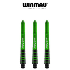 WINMAU Prism Force - Ring Lock Dart Shafts - INT GREEN