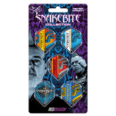 RED DRAGON - Peter Wright Snakebite Double World Champion Flight Collection